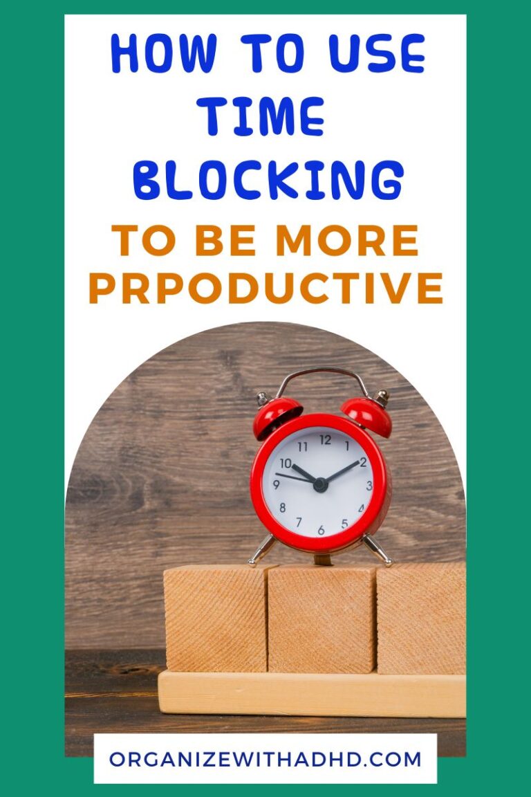 How to Use Time Blocking for ADHD Brains